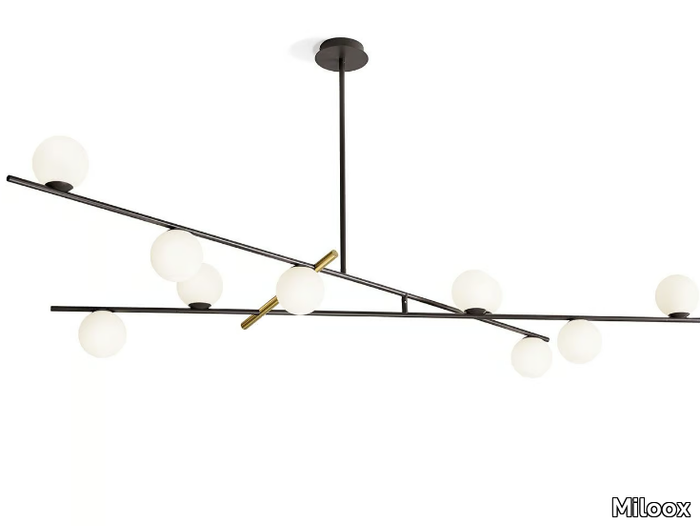 KIKA - LED metal ceiling lamp _ Miloox