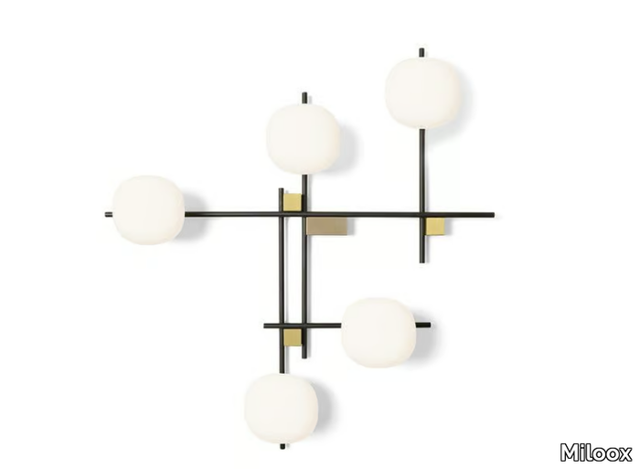 LINGOTTO - Metal ceiling lamp / wall lamp _ Miloox