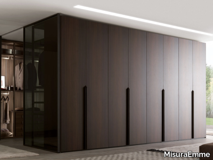 MILANO - Sectional solid wood wardrobe _ MisuraEmme