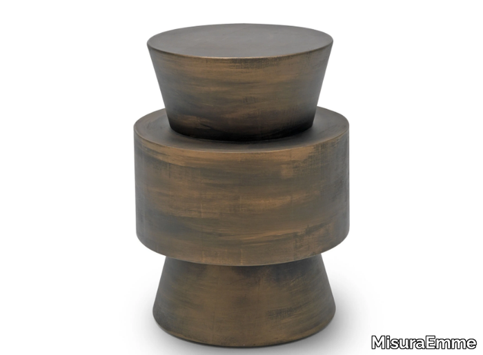 MOAI - Round high side table _ MisuraEmme