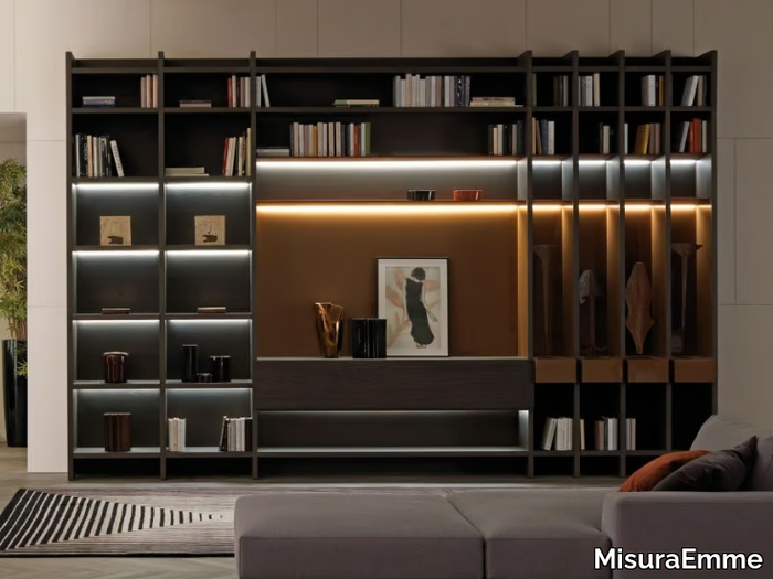 OVER - Open modular bookcase _ MisuraEmme