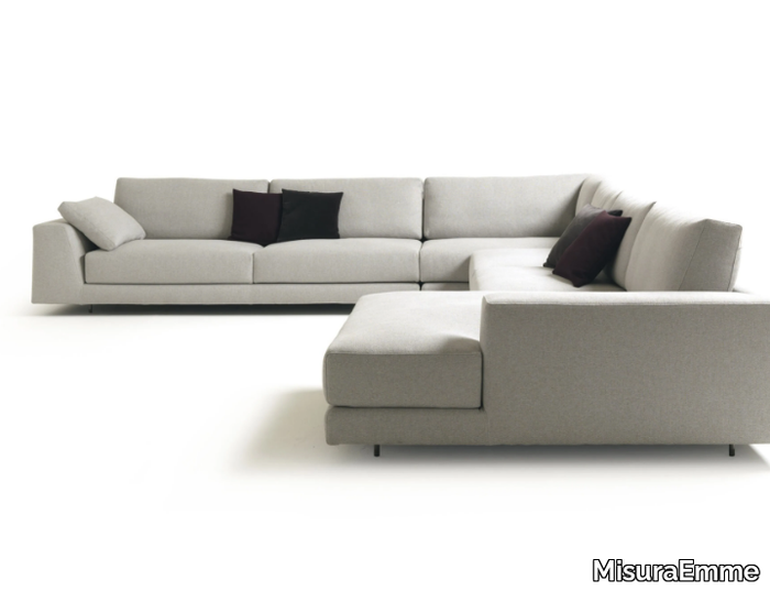 ARGO - Corner sectional fabric sofa _ MisuraEmme