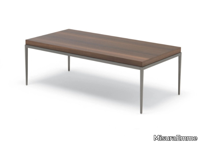 KESSLER - Rectangular wooden coffee table _ MisuraEmme