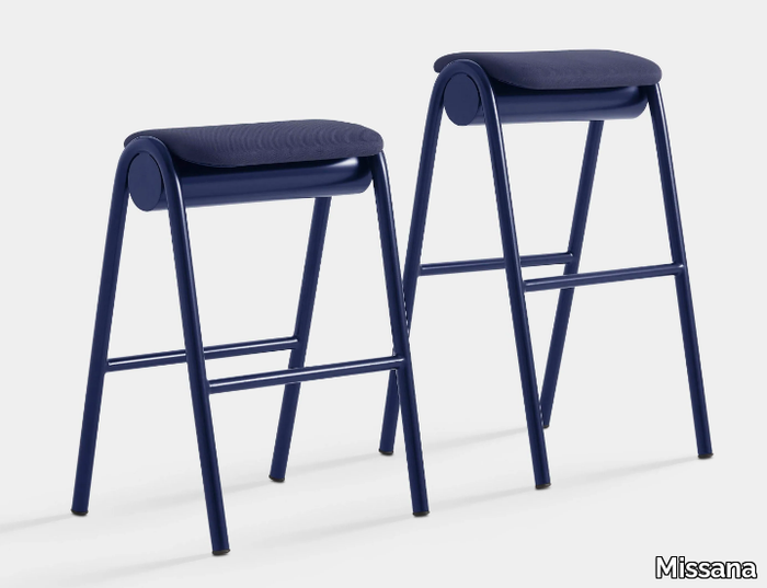 ZUM - High aluminium stool _ Missana