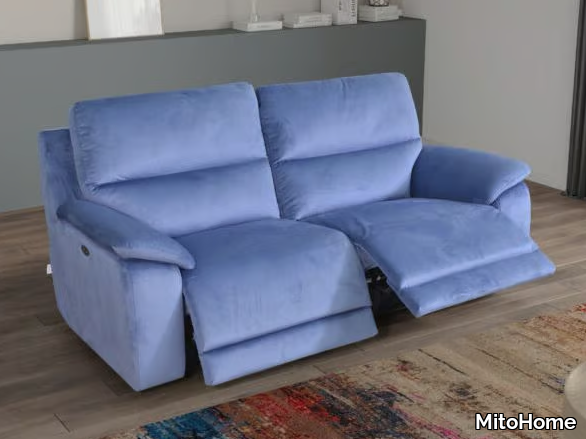 MACADAMIA - Recliner sofa with electric motion _ MitoHome