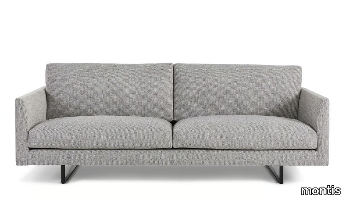 AXEL - Sled base fabric sofa _ Montis