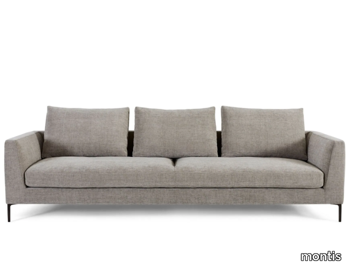 DALEY - 4 seater fabric sofa _ Montis