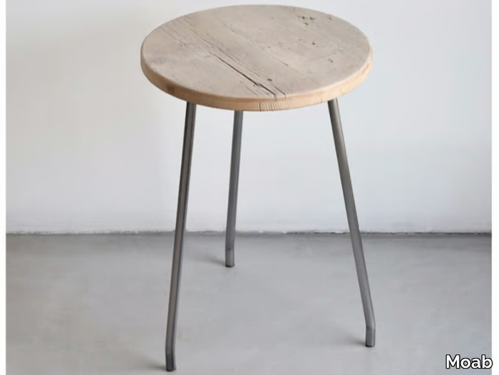 NINO - Low reclaimed wood stool _ Moab