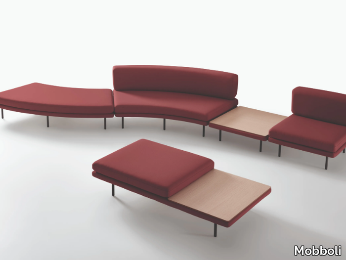 TRACK - Modular fabric sofa _ Mobboli