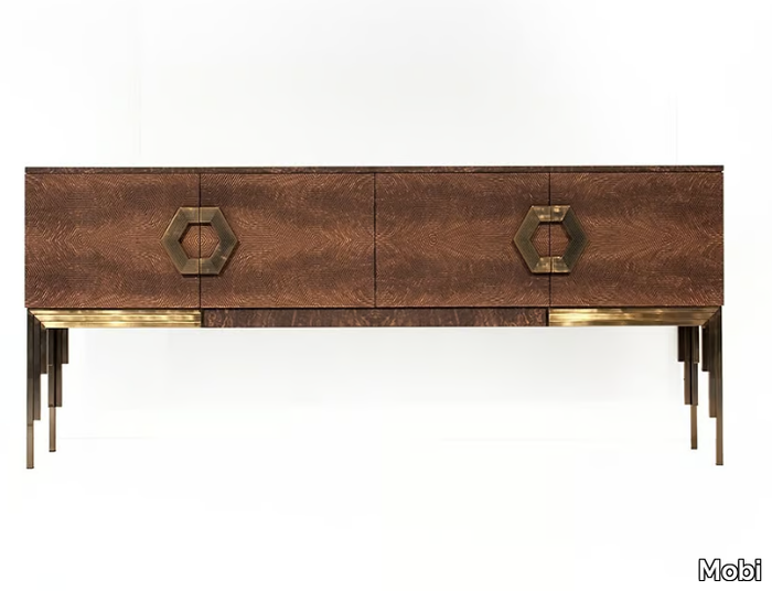 SEVILLA - Wooden sideboard with doors _ Mobi