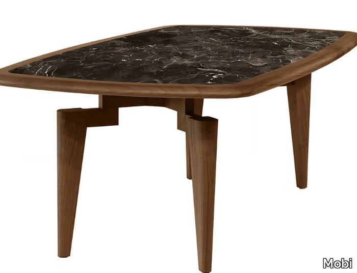 NIKEA - Rectangular marble table _ Mobi