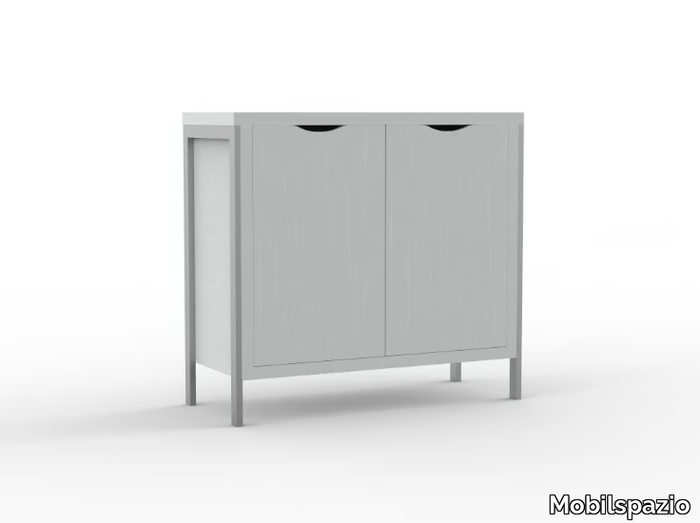 URBAN LM 04 - Highboard with doors _ Mobilspazio