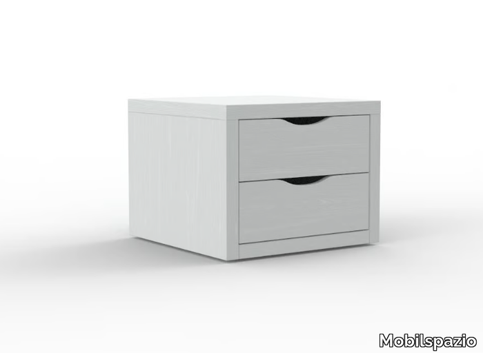 URBAN PV 09 - Bedside table with drawers for hotel rooms _ Mobilspazio