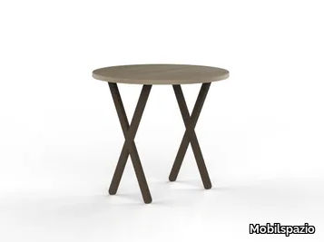 URBAN CM26 - Round melamine-faced chipboard coffee table _ Mobilspazio