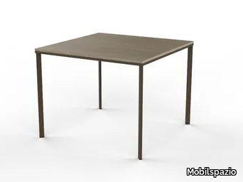 URBAN TV16 - Square melamine-faced chipboard table _ Mobilspazio