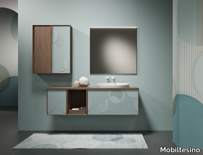 D32 - Wall-mounted vanity unit _ Mobiltesino