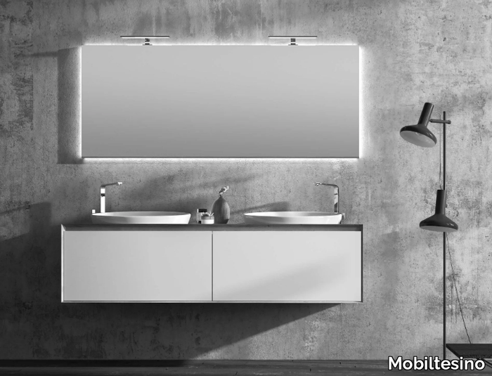 LU.37 - Double vanity unit _ Mobiltesino