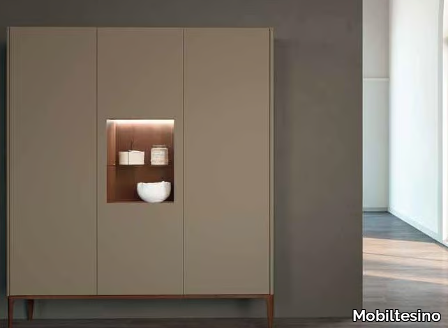 SU14 - Modular ash highboard with doors _ Mobiltesino