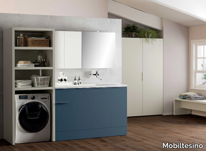 HYD02 - Sectional laundry room cabinet _ Mobiltesino