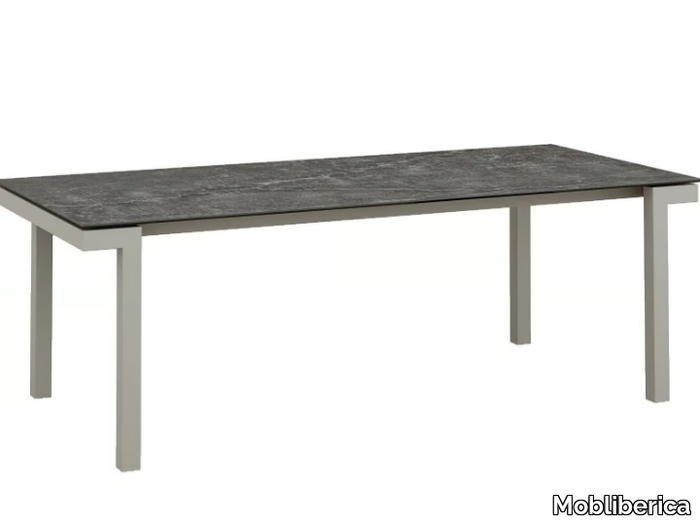 LUCIA - Rectangular extending ceramic table _ Mobliberica