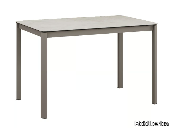 PEPPER - Square ceramic high table _ Mobliberica