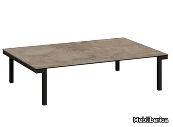LUCIA - Rectangular ceramic coffee table _ Mobliberica