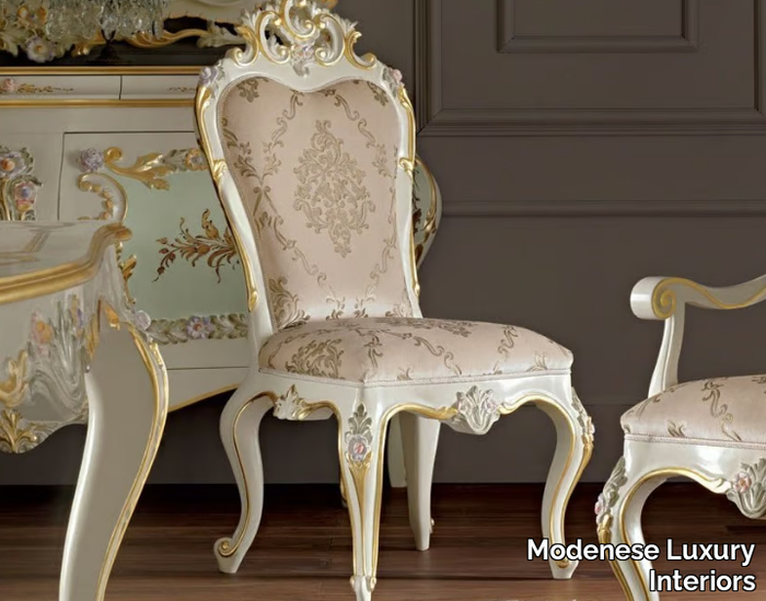 11504 - Upholstered fabric chair _ Modenese Luxury Interiors