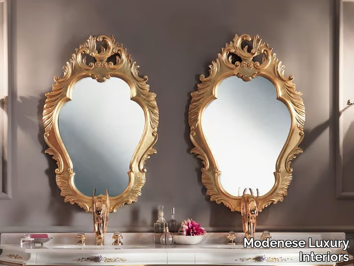 11635 - Wall-mounted framed mirror _ Modenese Luxury Interiors