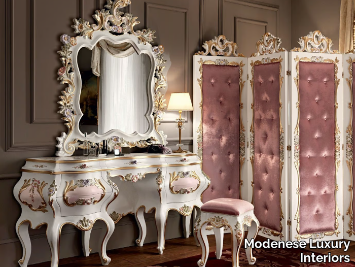 11205 - Solid wood dressing table _ Modenese Luxury Interiors