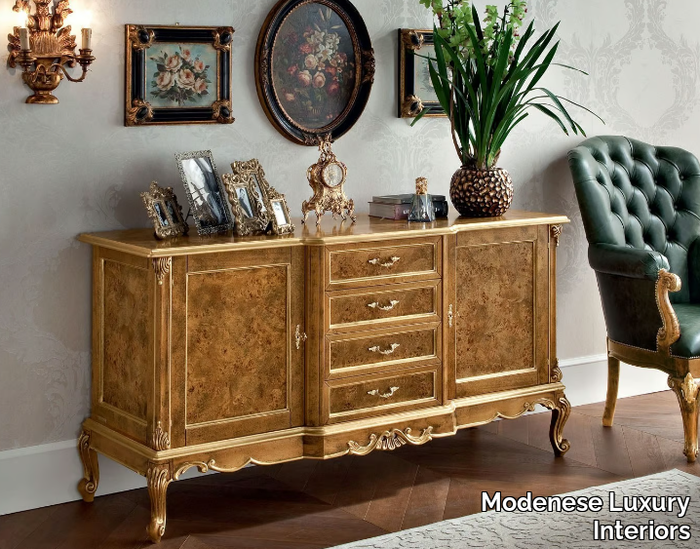 12667 - Solid wood sideboard _ Modenese Luxury Interiors