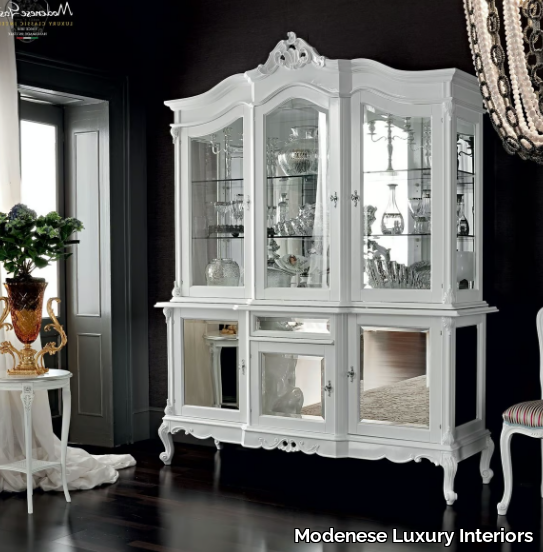 12102 - Solid wood display cabinet _ Modenese Luxury Interiors