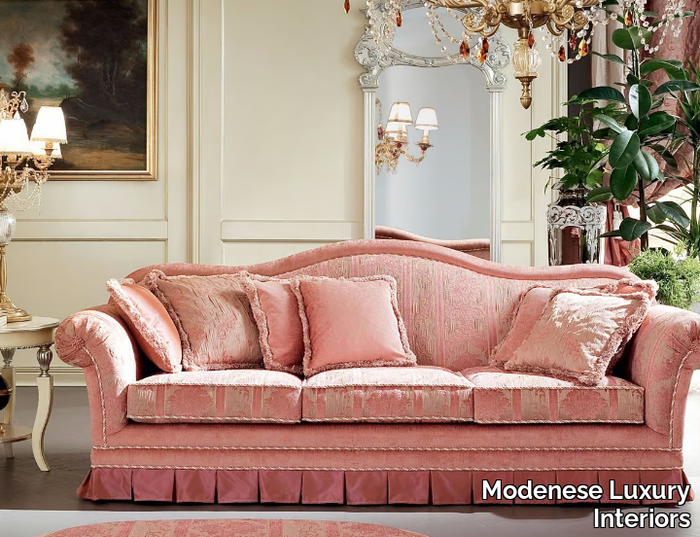 13405 - 3 seater fabric sofa _ Modenese Luxury Interiors