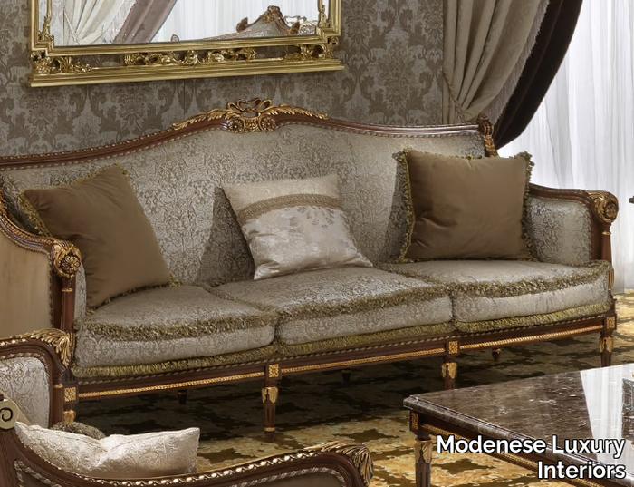14420 - 3 seater fabric sofa _ Modenese Luxury Interiors