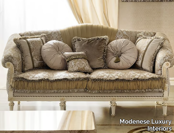 14441 - 3 seater fabric sofa _ Modenese Luxury Interiors