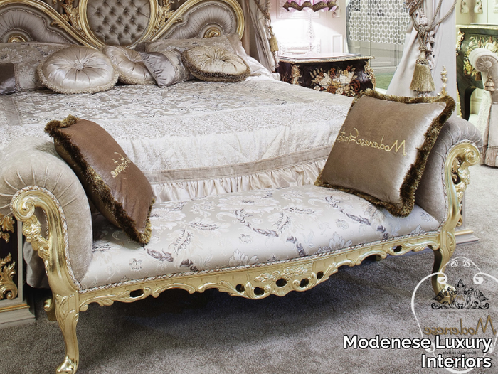 15516 - Upholstered fabric bench _ Modenese Luxury Interiors