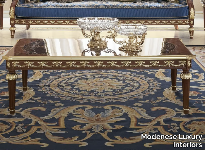 14667 - Rectangular wooden coffee table _ Modenese Luxury Interiors