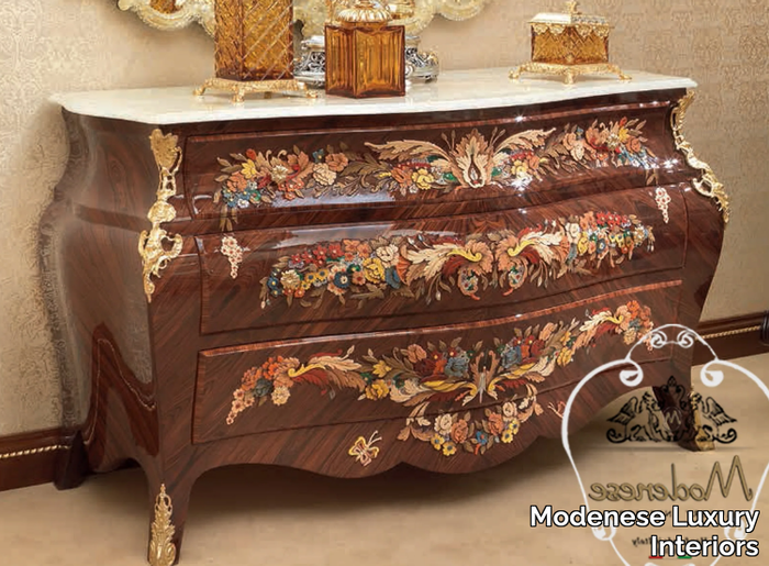 15207 - Wooden chest of drawers _ Modenese Luxury Interiors