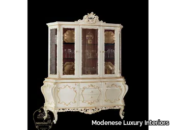 15115 - Wood and glass display cabinet _ Modenese Luxury Interiors