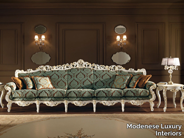 11412 - 5 seater fabric sofa _ Modenese Luxury Interiors
