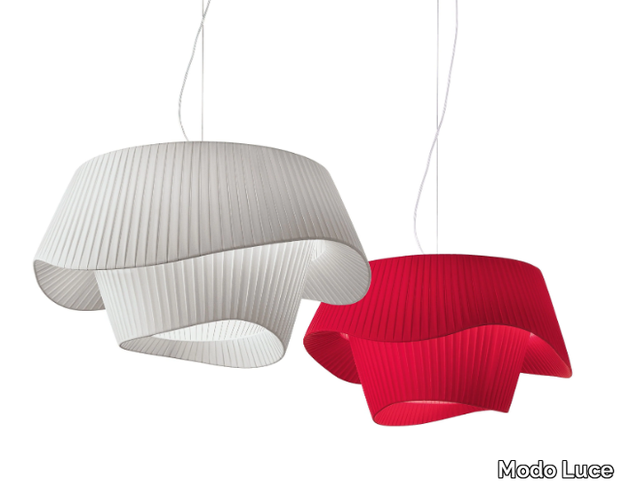 COCÒ - LED fabric pendant lamp _ Modo Luce