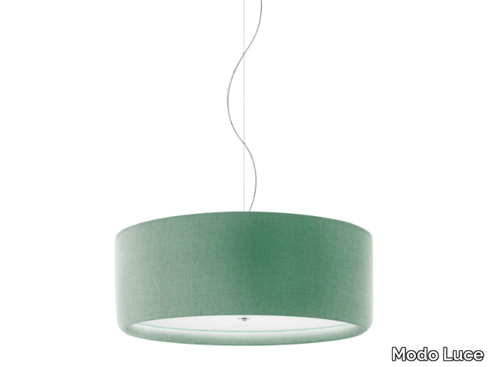 CIRCUS - Acoustic LED fabric pendant lamp _ Modo Luce