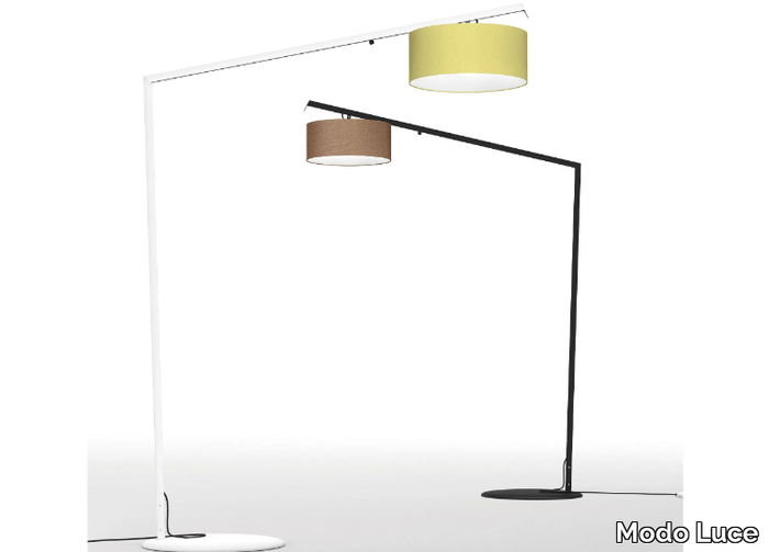 ANGELICA OUTDOOR - Adjustable powder coated aluminium floor lamp _ Modo Luce