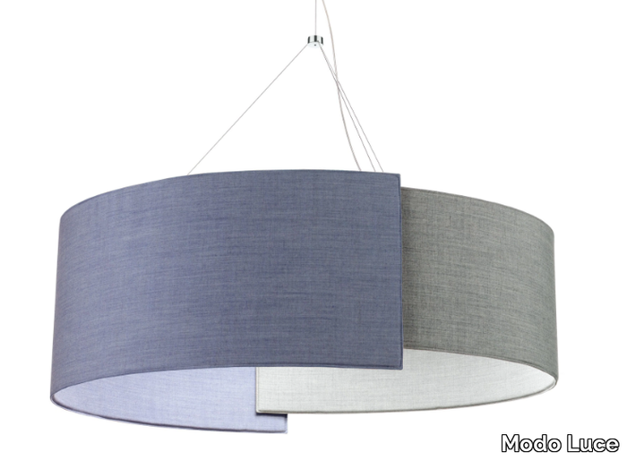 ALCO - Acoustic LED fabric pendant lamp _ Modo Luce