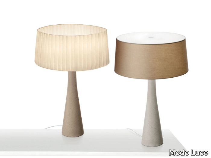 AURA - Cement table lamp _ Modo Luce