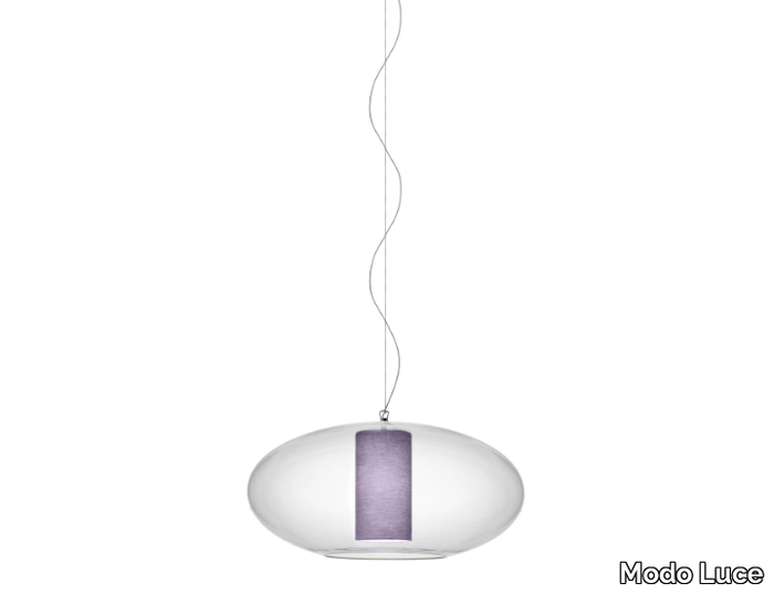 BOLLA ELLISSE - PMMA pendant lamp _ Modo Luce