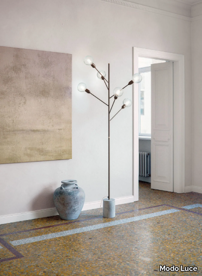 BAOBAB - Painted metal floor lamp _ Modo Luce