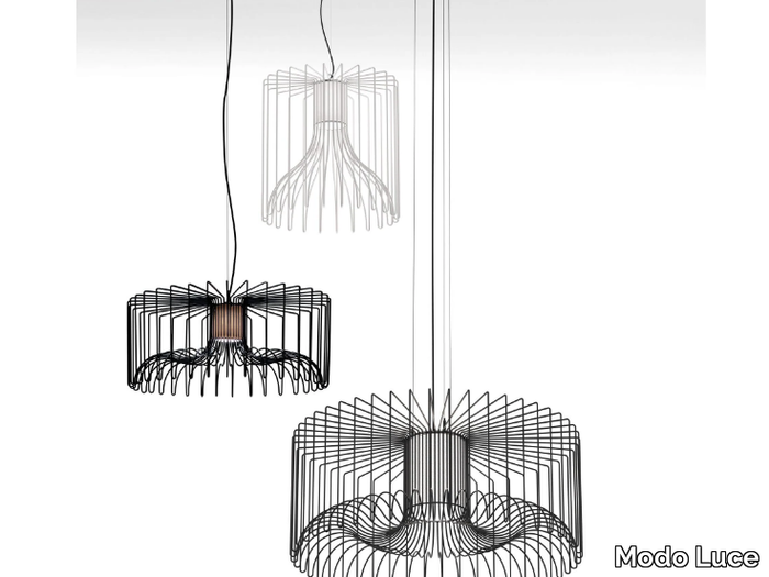 ICARO OUTDOOR - Steel outdoor pendant lamp _ Modo Luce