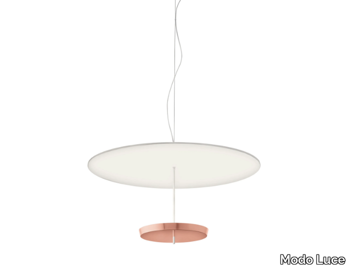 OMBRELLA - LED painted metal pendant lamp _ Modo Luce