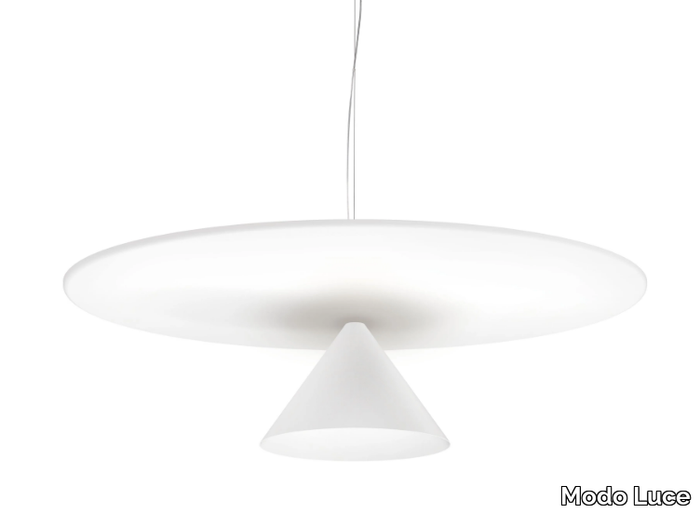 PEGGY - Acoustic LED fabric pendant lamp _ Modo Luce