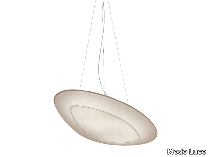 RING - LED technical fabric pendant lamp _ Modo Luce